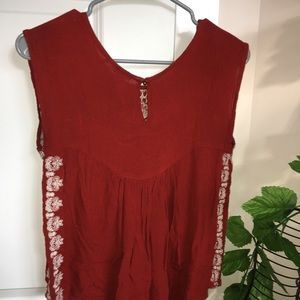 Embroidered Top